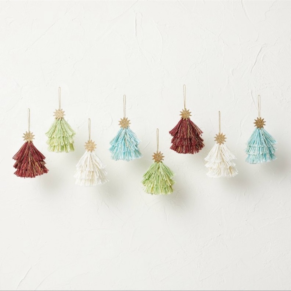 Opalhouse designed with Jungalow Tassel Star Filler Tree Ornaments